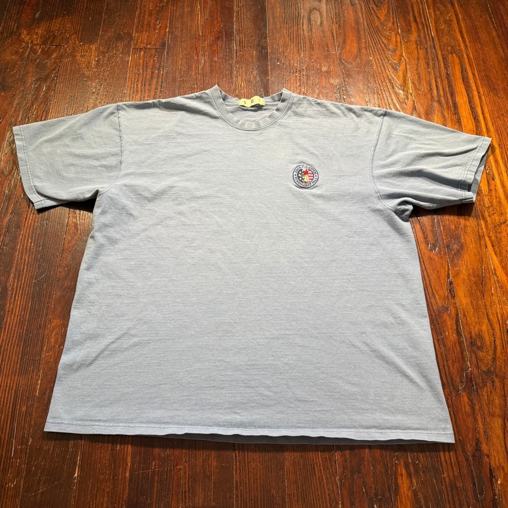 2005 US Open Pinehurst No 2 T Shirt Mens XL Blue Embroidered Golf SDI USA MADE